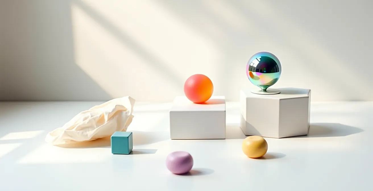 Symbolische weergave van marketingkanalen met AR als high-risk high-reward optie