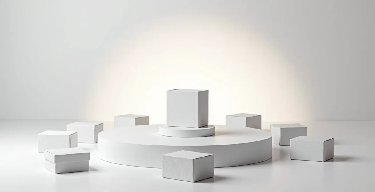 Conceptuele weergave van duplicate content problematiek en canonical tag oplossing