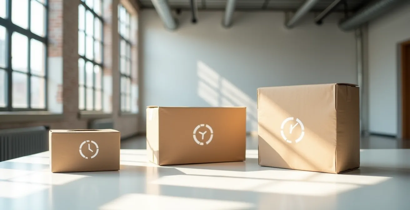 Timeline visualisatie voor optimale feedback momenten na aankoop