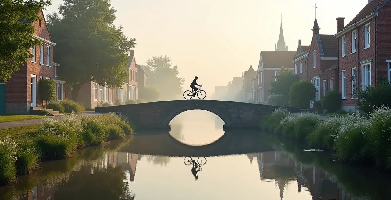 Pittoresk polderdorp als alternatief voor drukte aan zee